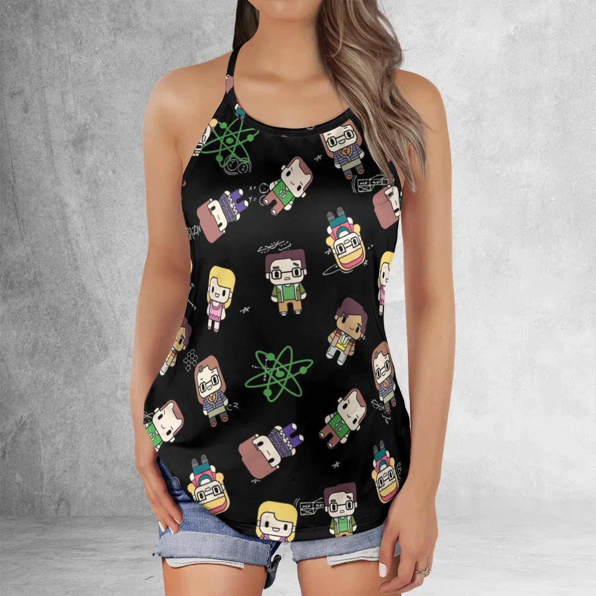 Criss Cross Tank Top - TFRXMQSG