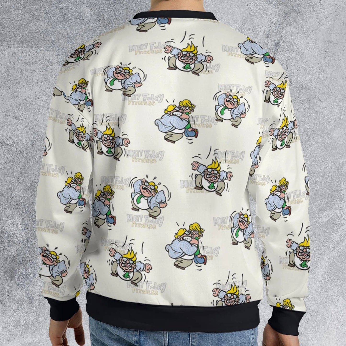 All-over Print Sweatshirt - FSQLVK5S