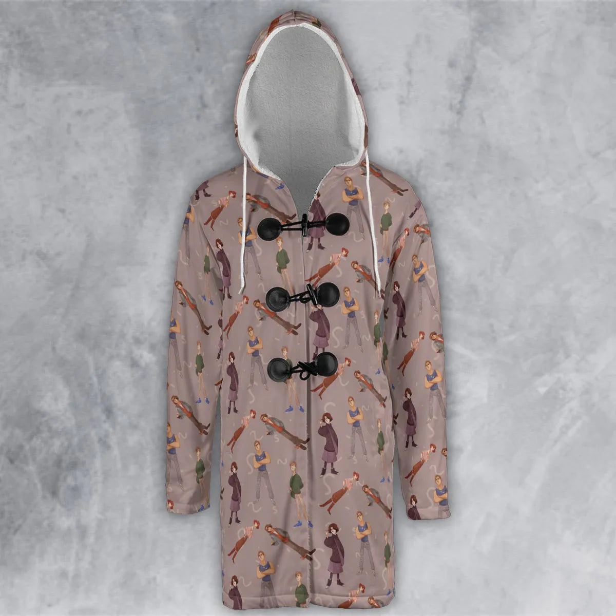 Hooded Cloak Coat - CAFPE6HZ