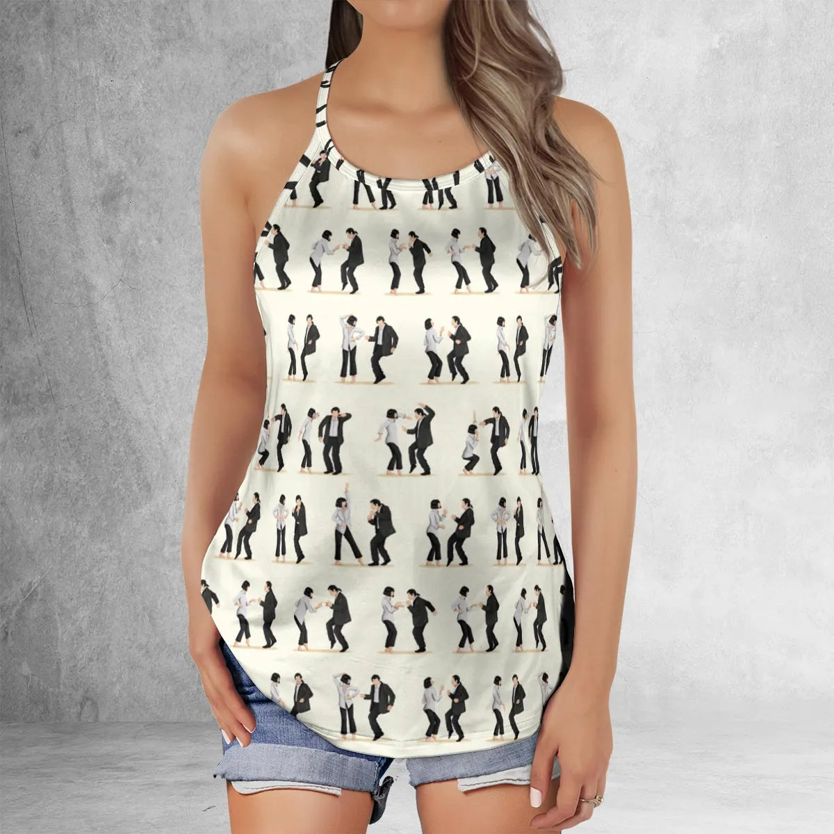 Criss Cross Tank Top - ABGEMTBM