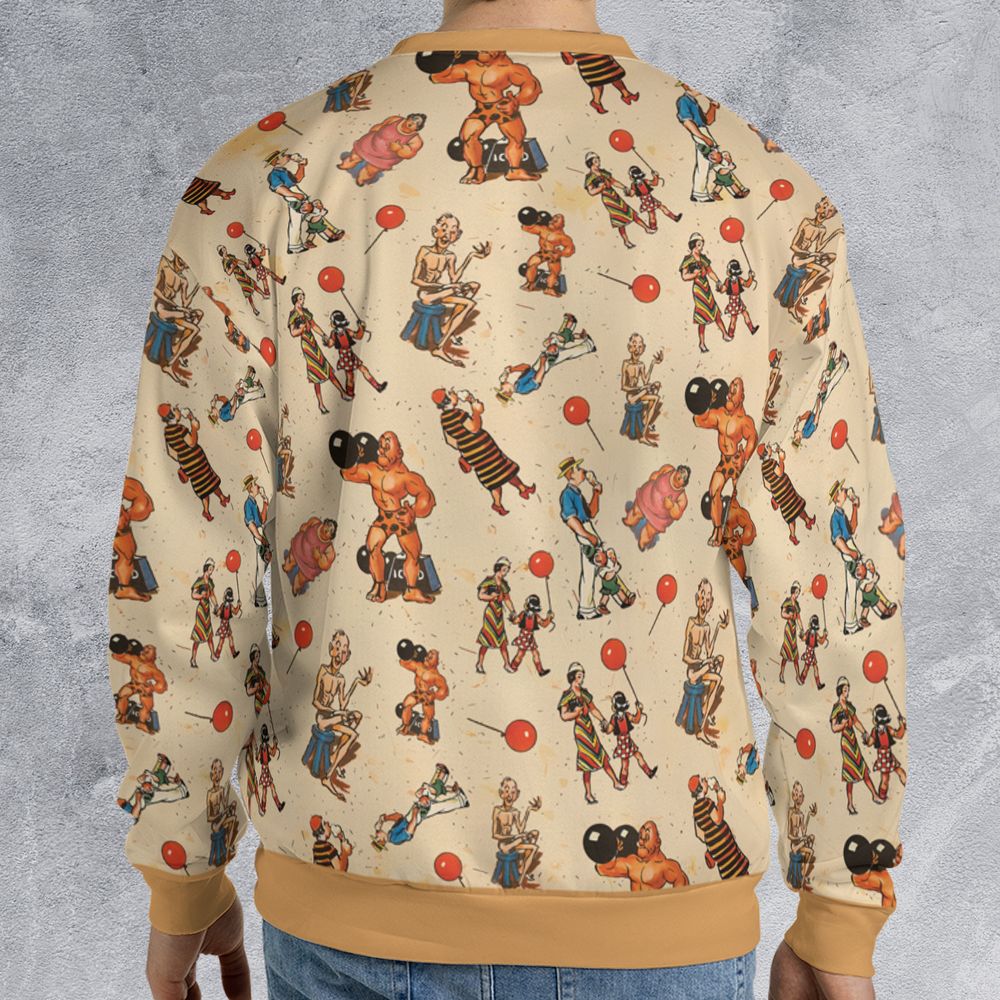 All-over Print Sweatshirt - BDJQBZ1D -  - 2