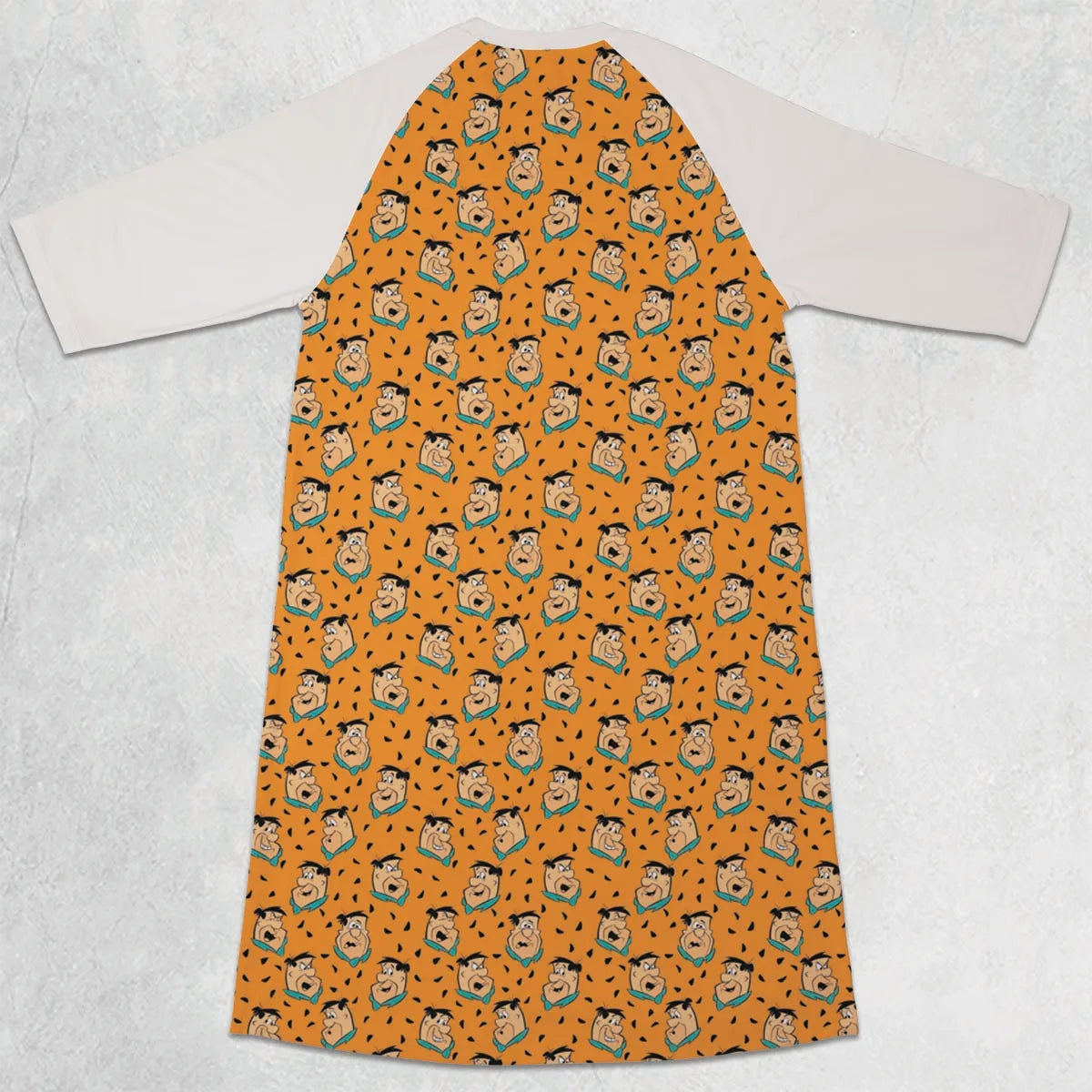 3/4 Sleeve Raglan Dress - HT2F4B7D