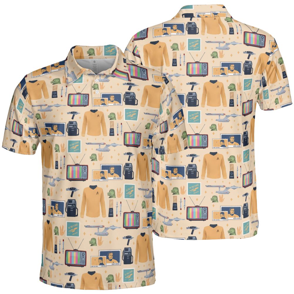 AOP Men/Women Polo Shirt - SWV3AHSA -  - 2