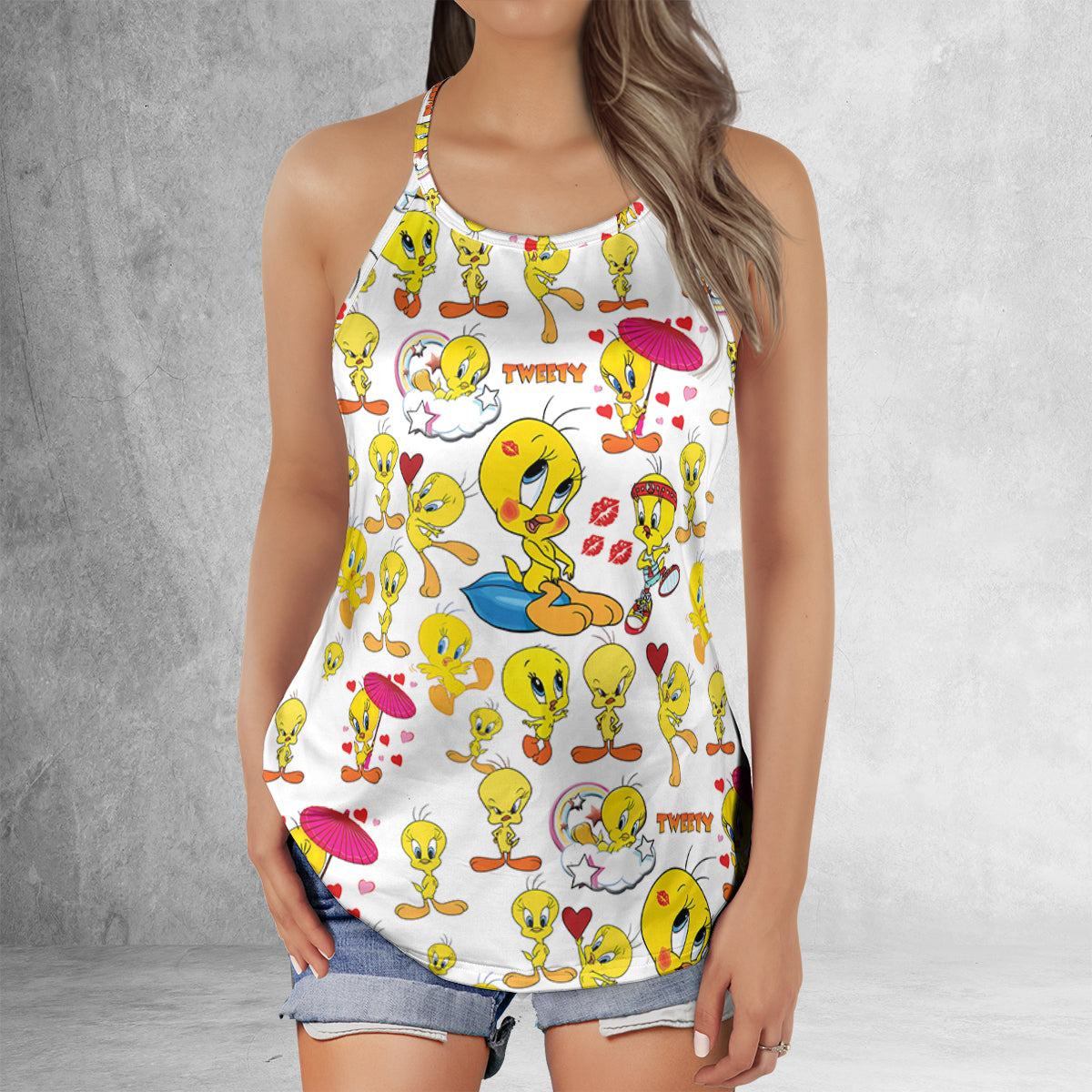Criss Cross Tank Top - DKS37Y1S