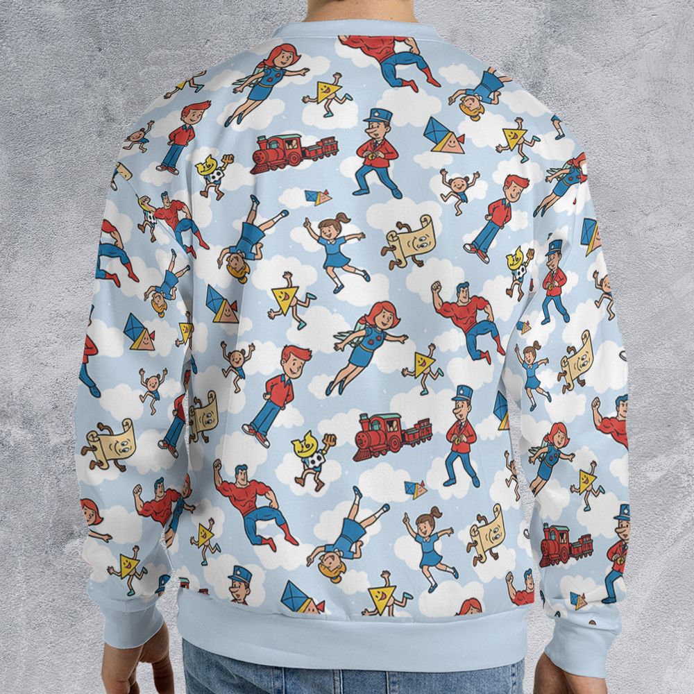 All-over Print Sweatshirt - ARXF5UYT -  - 2