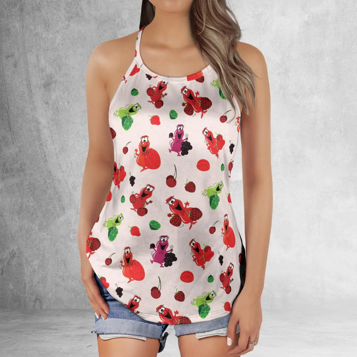 Criss Cross Tank Top - TEKJVD3H
