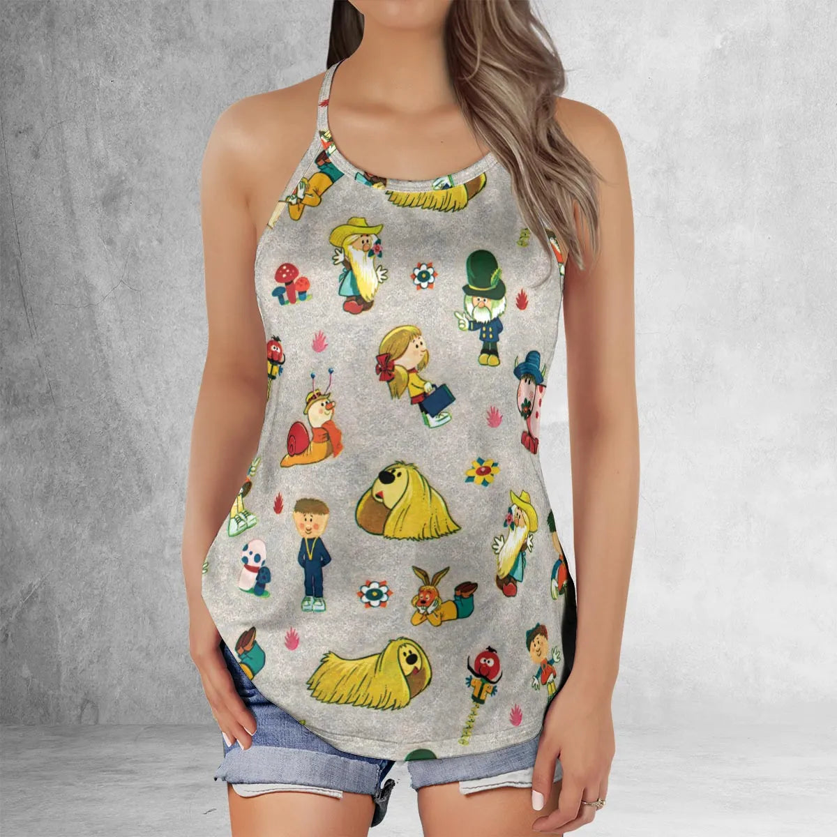 Criss Cross Tank Top - J9QCWXSH