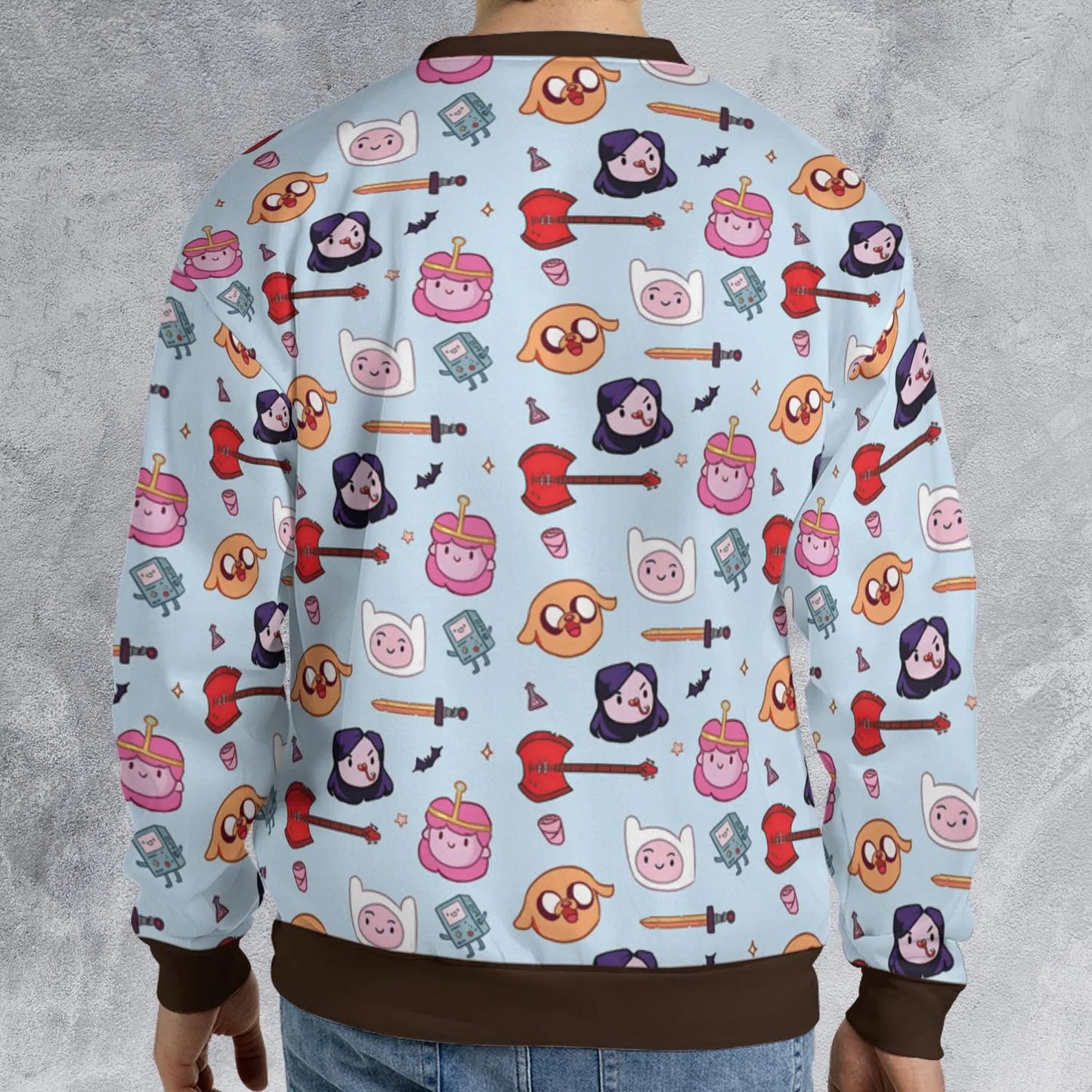 All-over Print Sweatshirt - J3VEYCC7