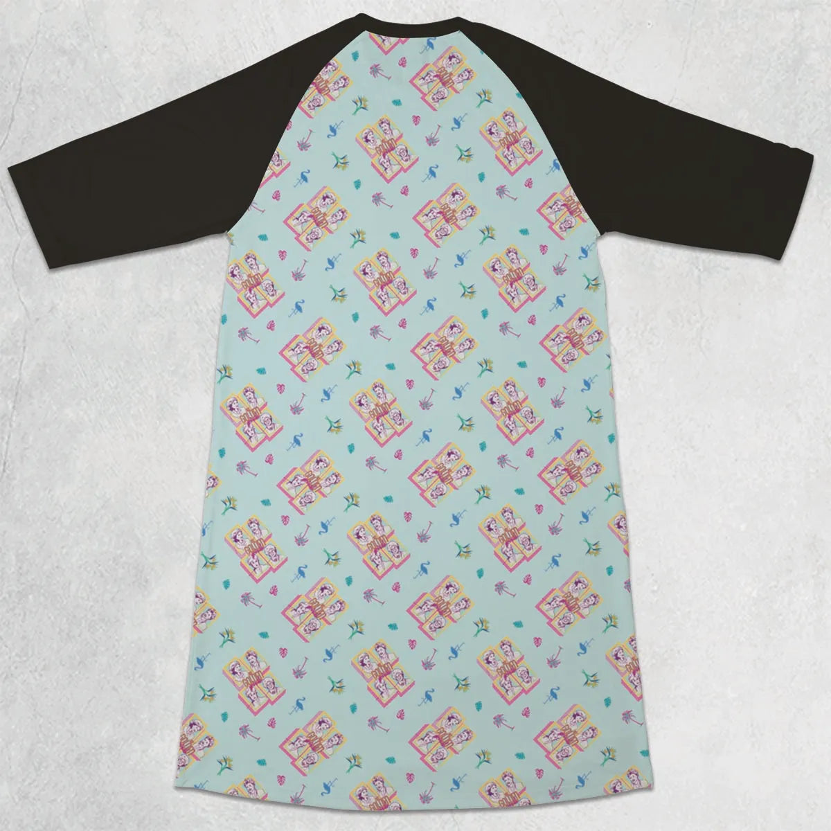 3/4 Sleeve Raglan Dress - XTTEZ4PR