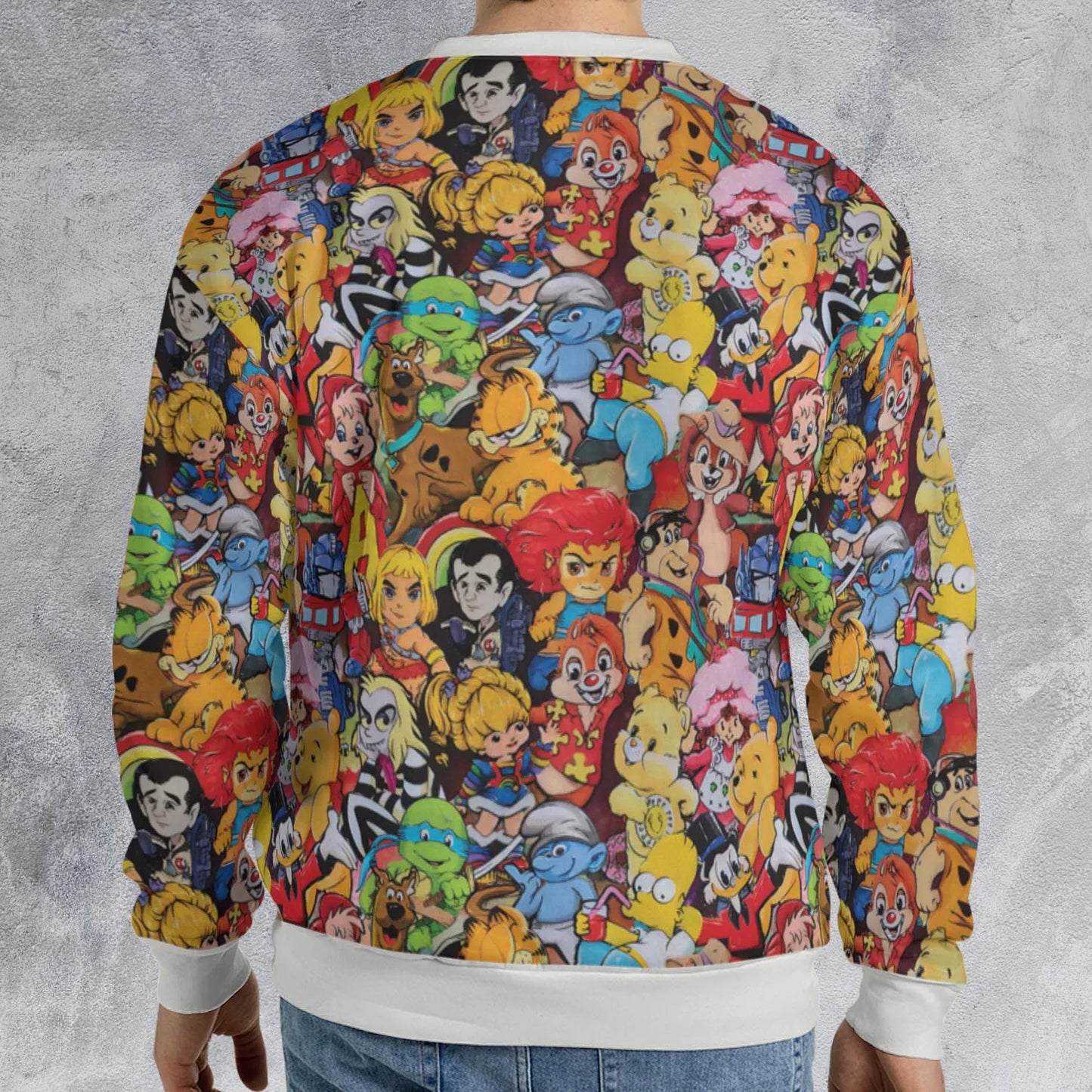 All-over Print Sweatshirt - MUJU94AC