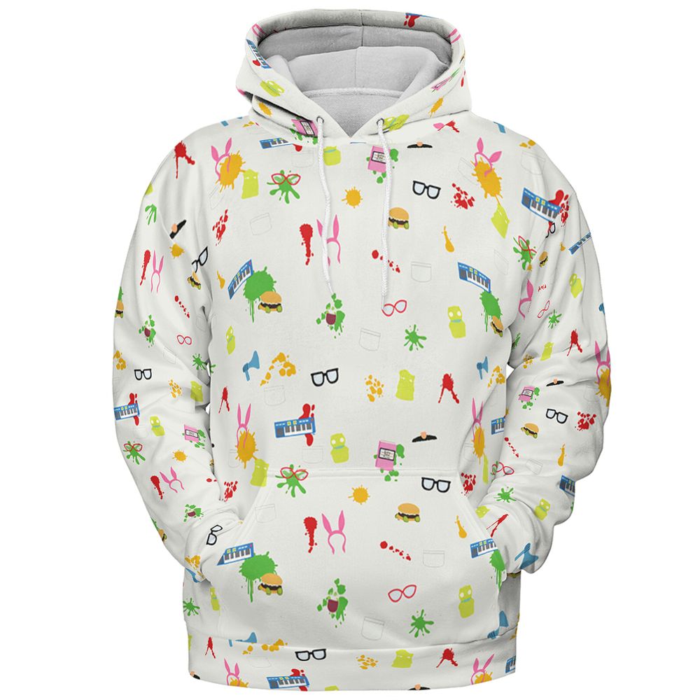All-over Print Hoodie - MZ7FQC5V -  - 2