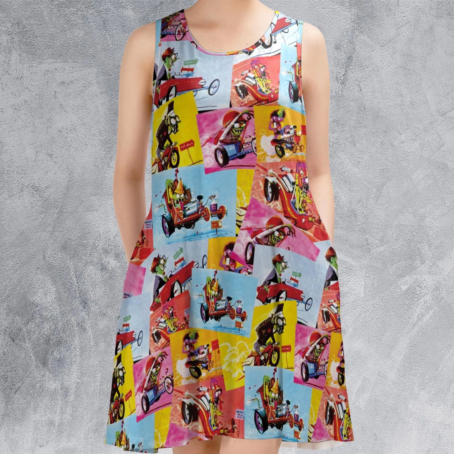 Sleeveless Dress - 1W61G4HD
