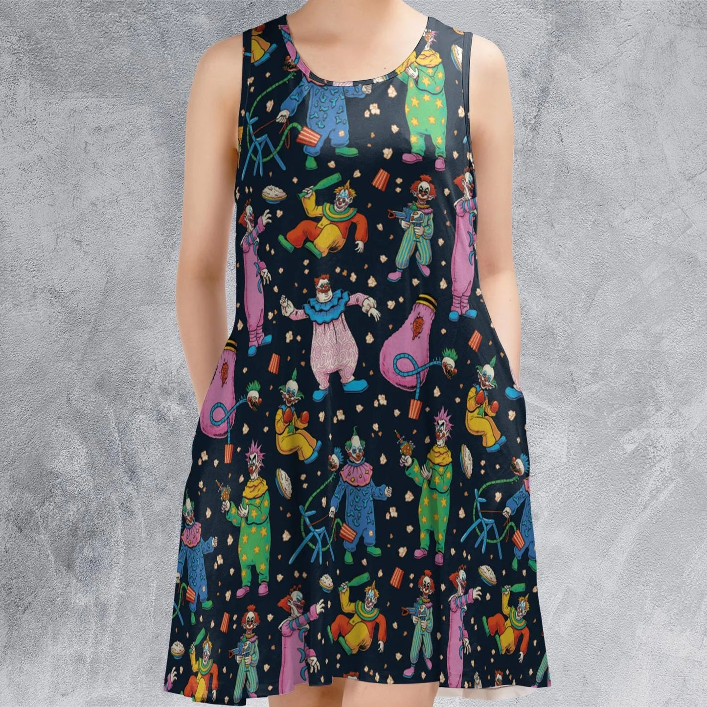 Sleeveless Dress - ES373DBK