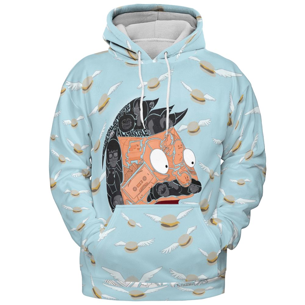 All-over Print Hoodie - AK483D9S -  - 2
