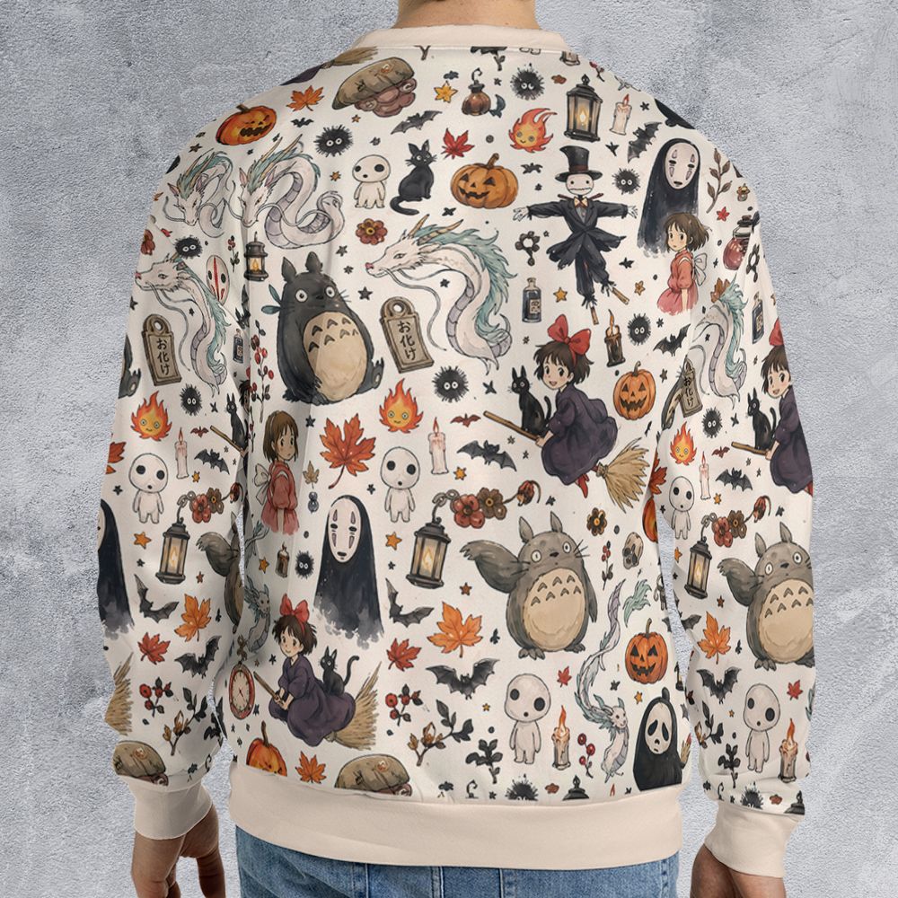 All-over Print Sweatshirt - 55XB1H68 -  - 2