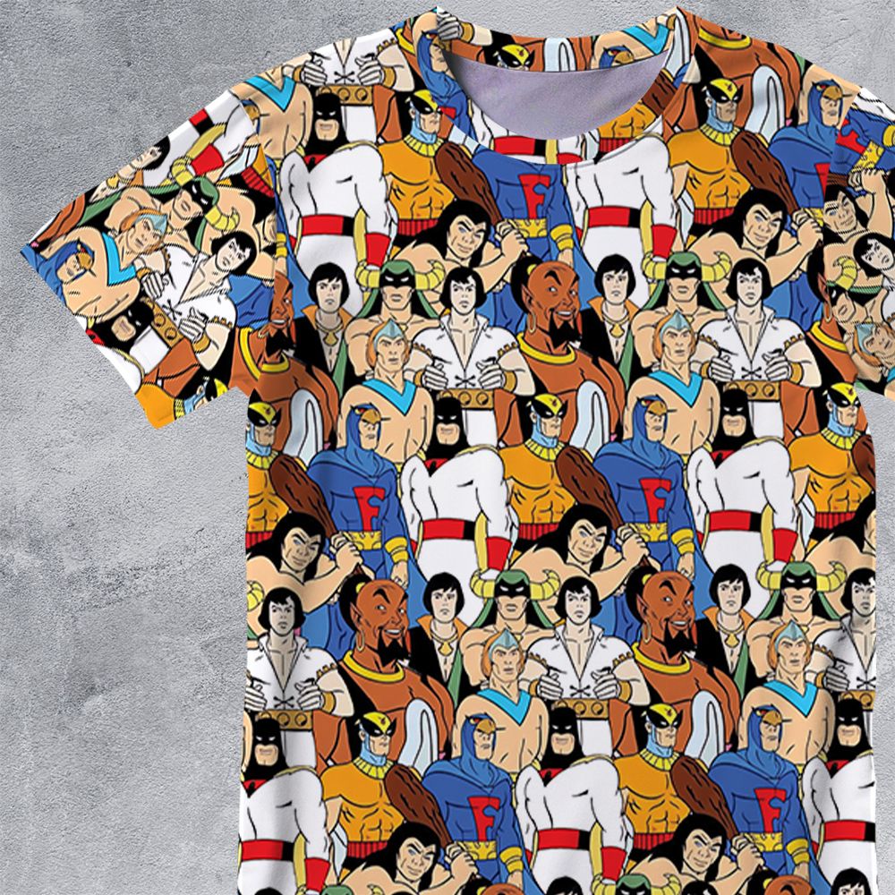 All-Over Print Unisex T-Shirt - KS3LBFCR -  - 2