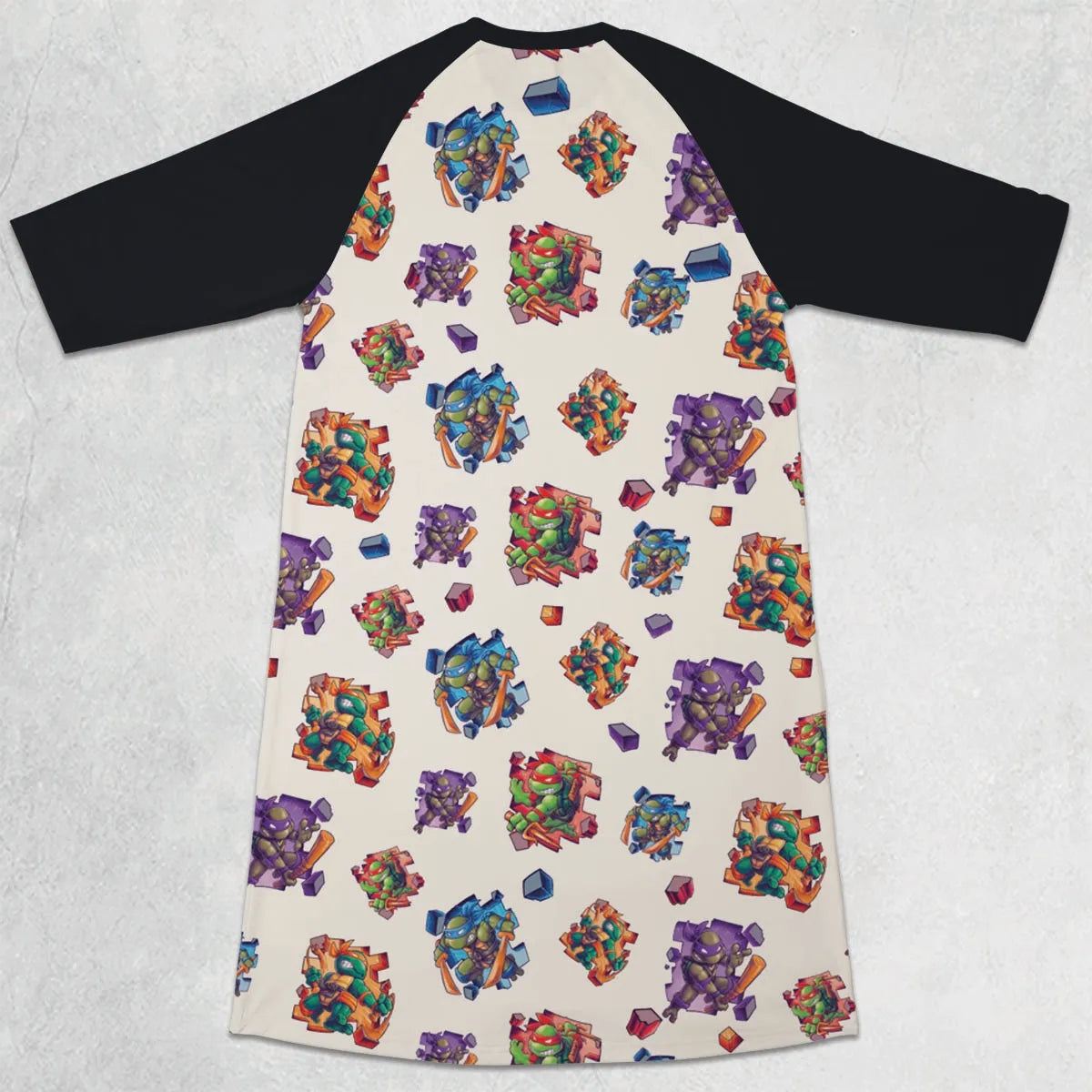 3/4 Sleeve Raglan Dress - 5BVKHZPT