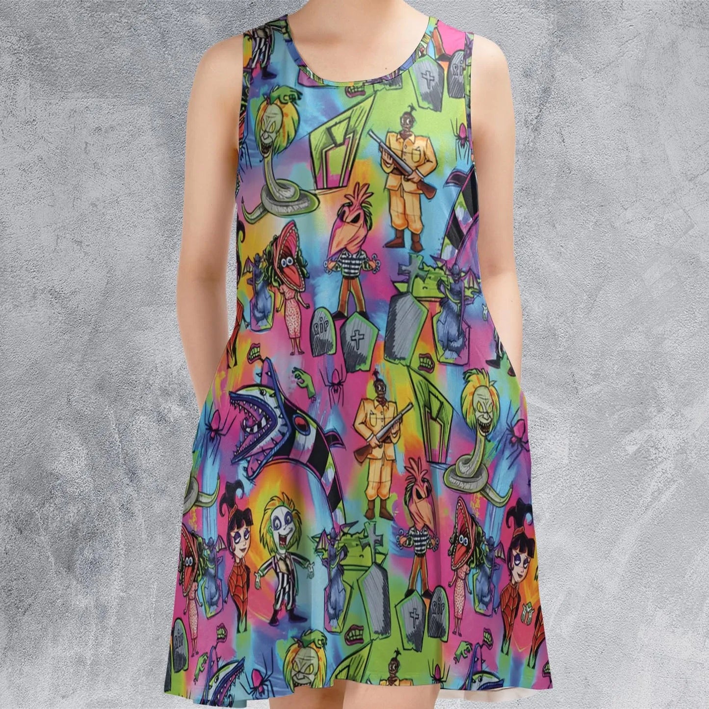Sleeveless Dress - FTVMQFE3