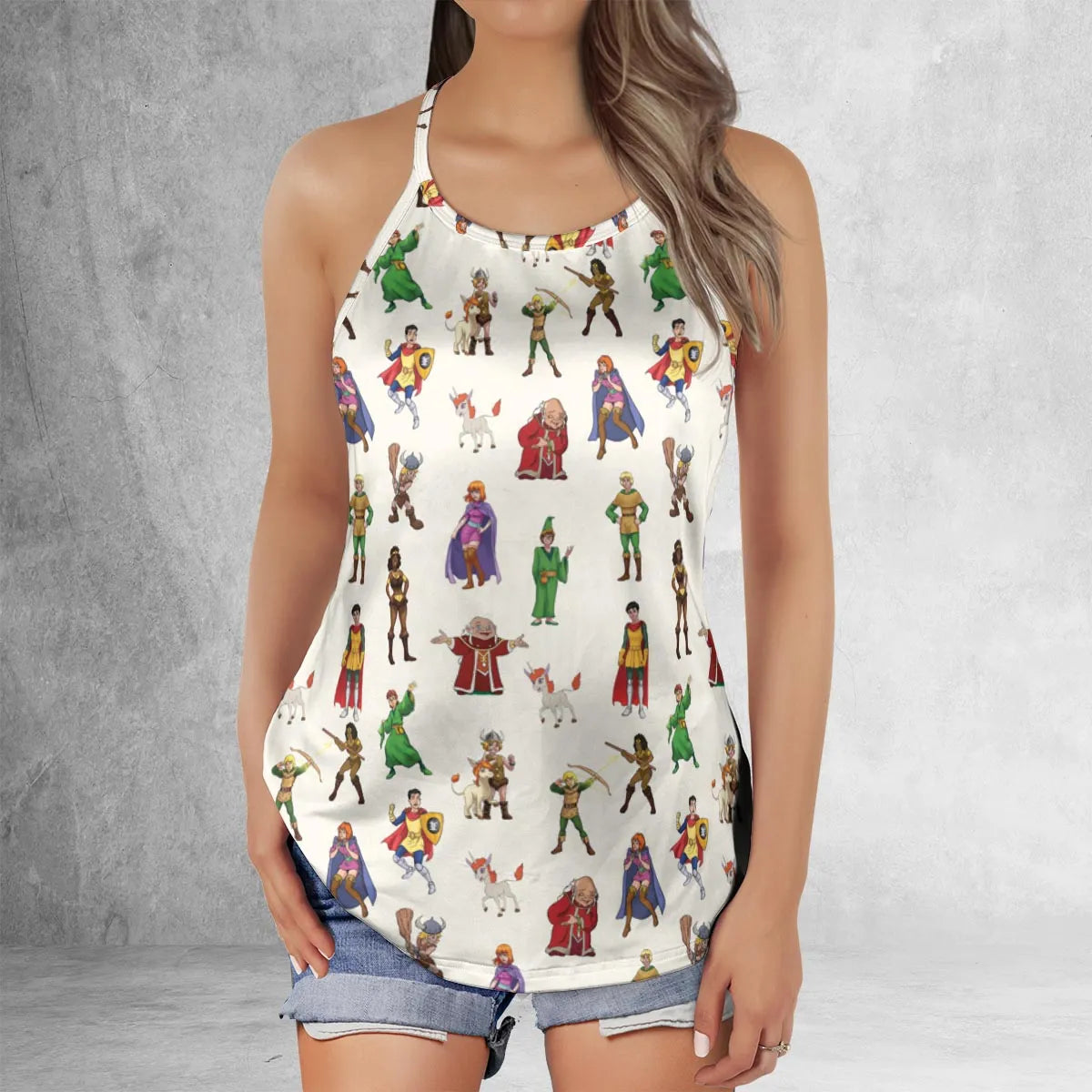 Criss Cross Tank Top - PJTNVC9G