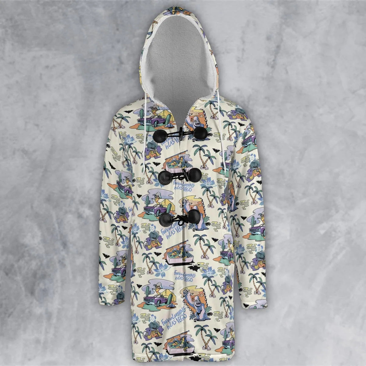 Hooded Cloak Coat - HGAP235R