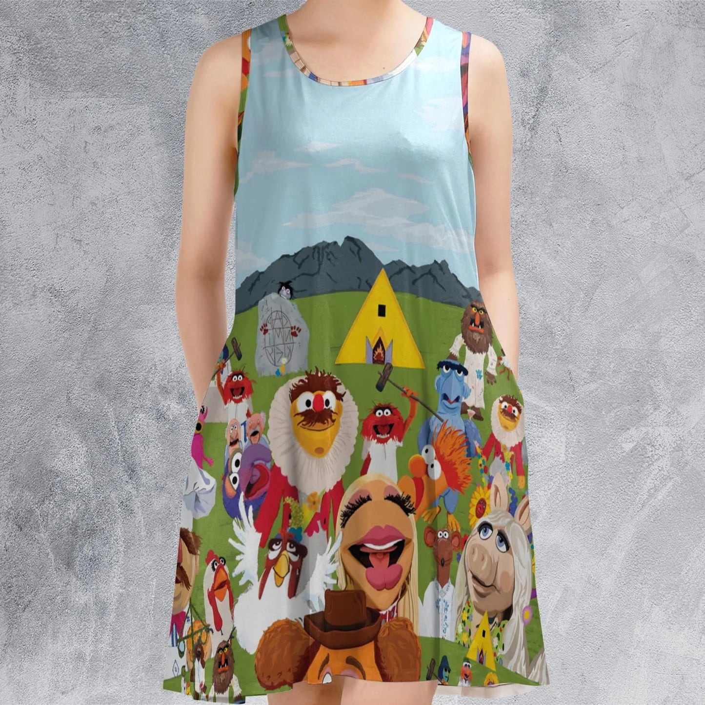 Sleeveless Dress - BQY2BAEW