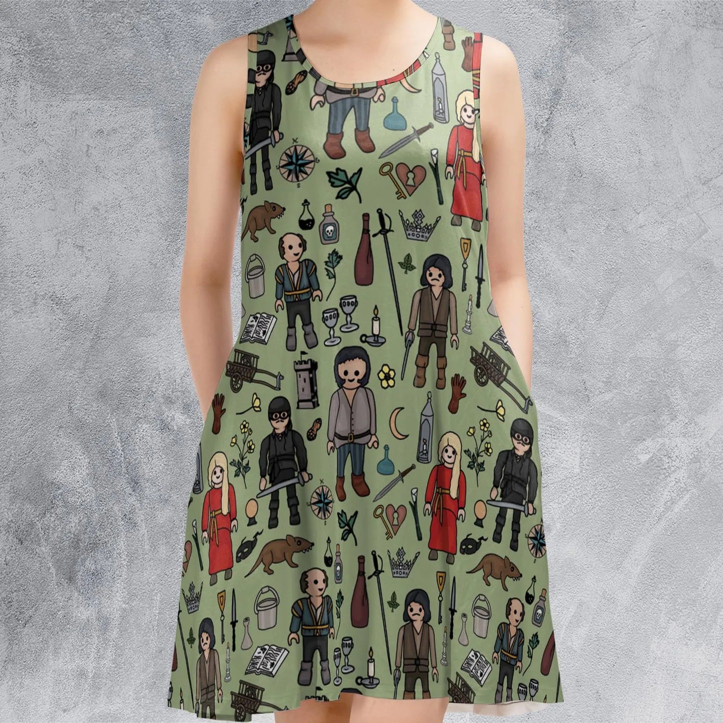 Sleeveless Dress - KSZMMM6U