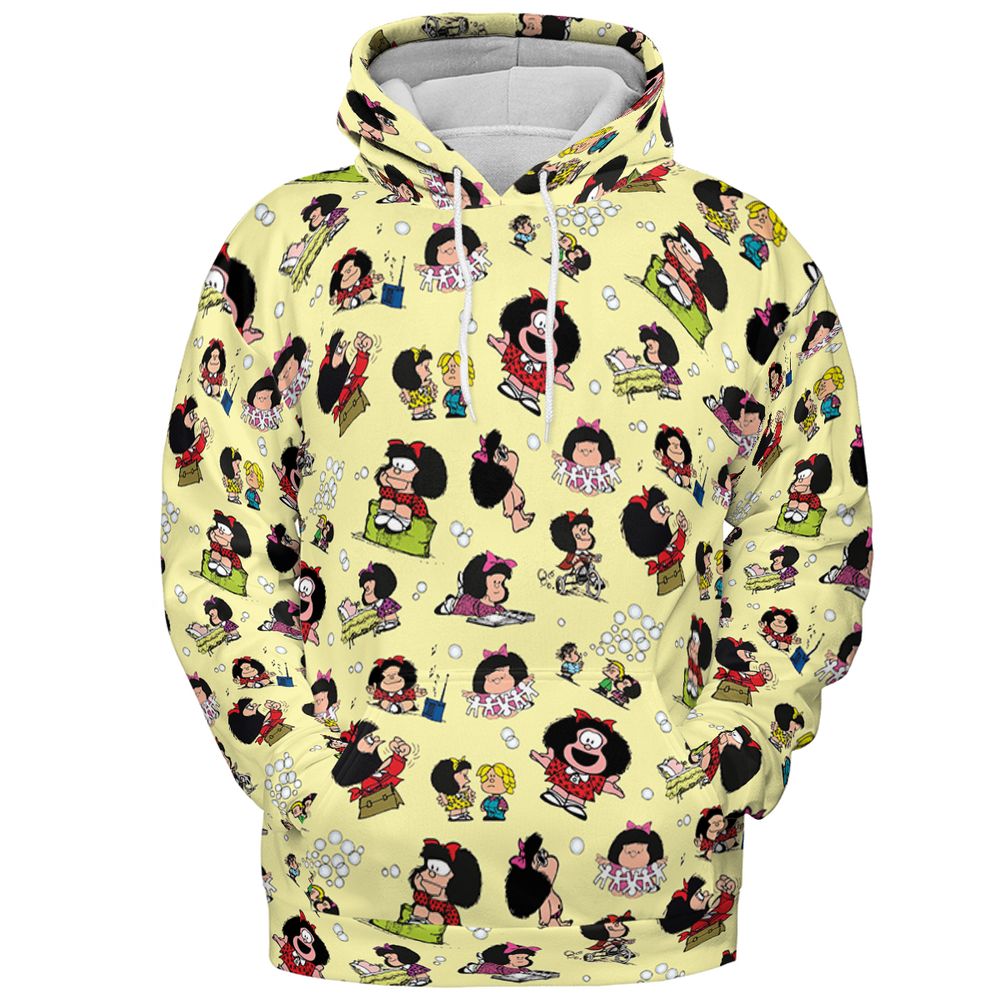 All-over Print Hoodie - 15VDKYQY -  - 2