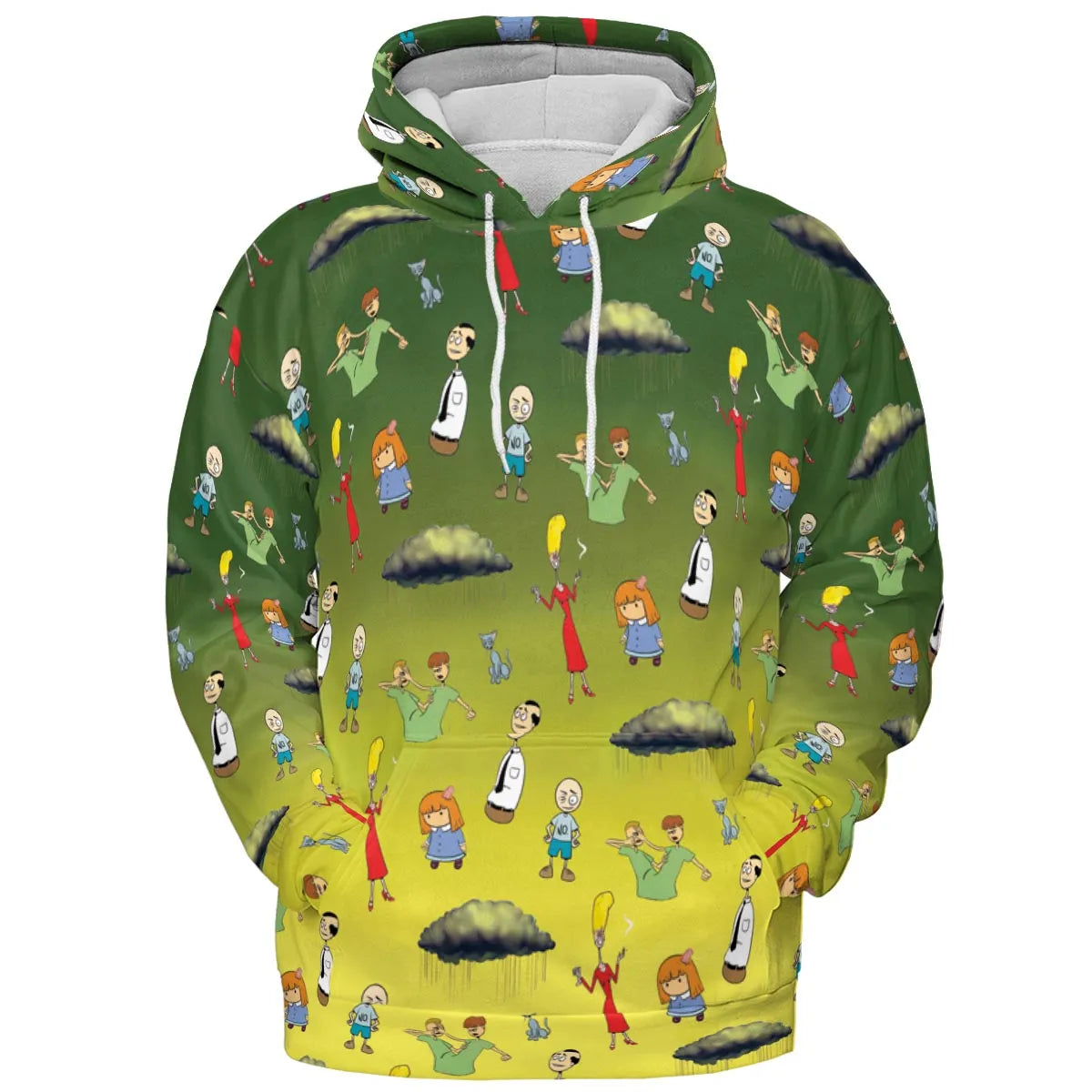 All-over Print Hoodie - HHVUQ34E
