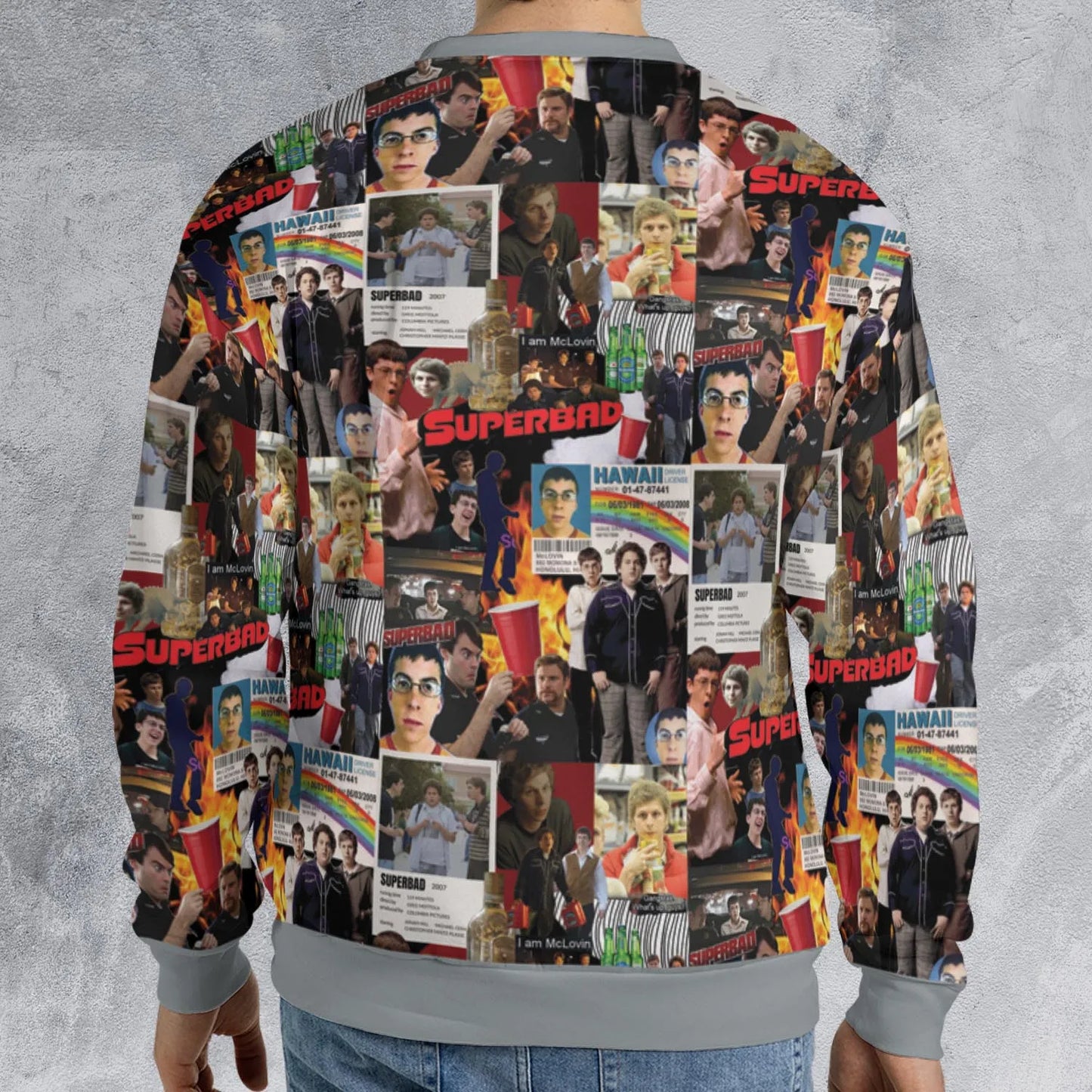 All-over Print Sweatshirt - JQMZ5KT8