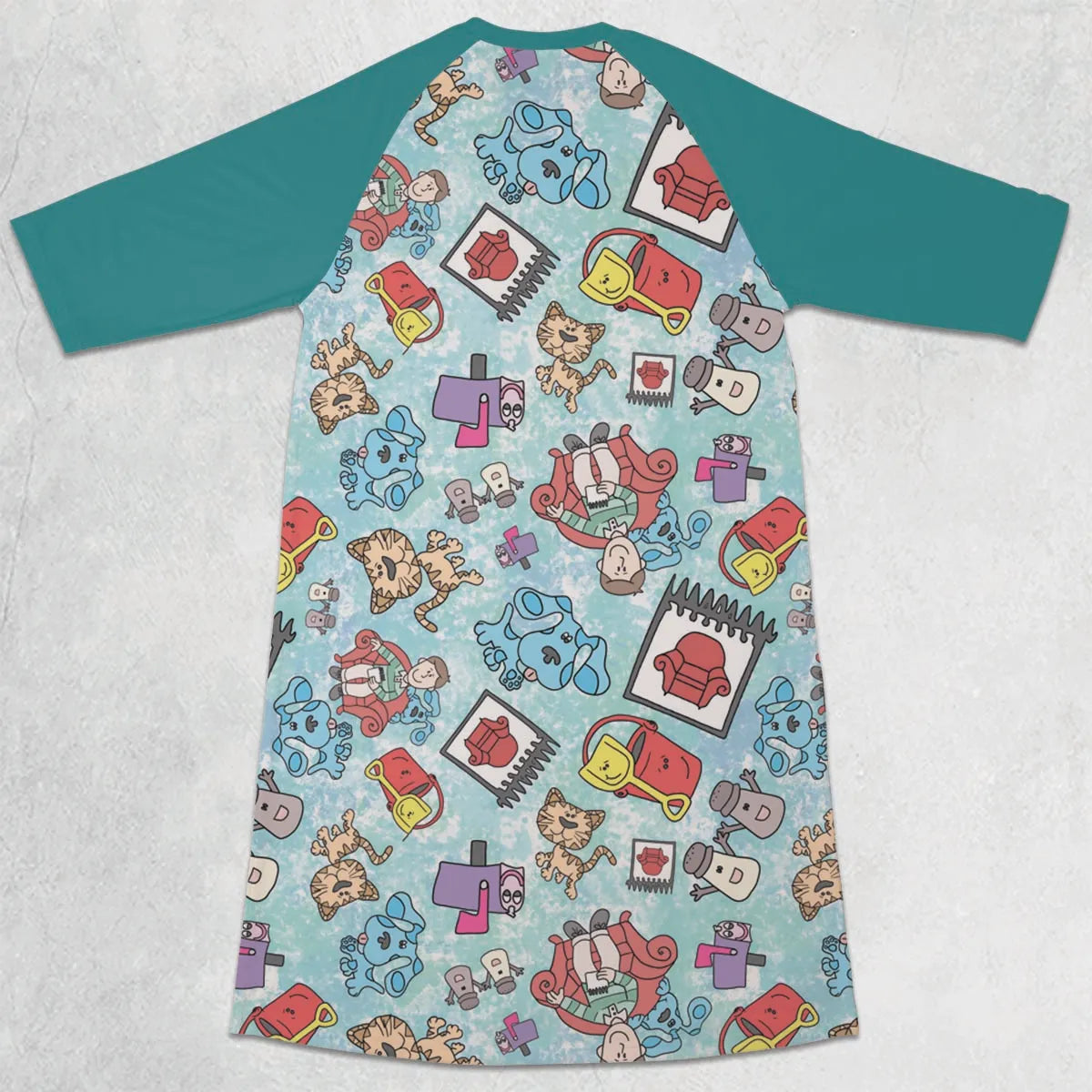 3/4 Sleeve Raglan Dress - G6AN742D