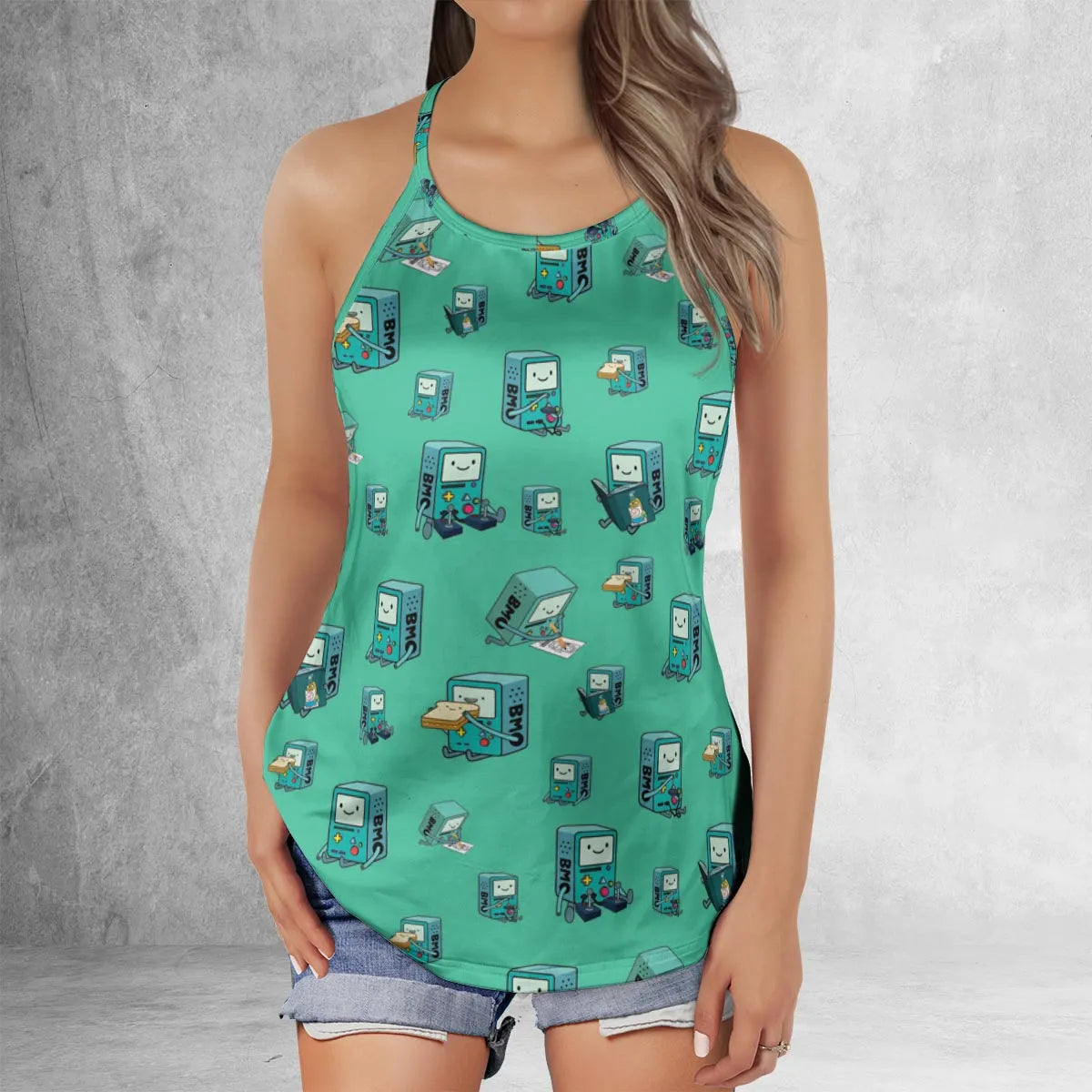 Criss Cross Tank Top - BUA67EL9