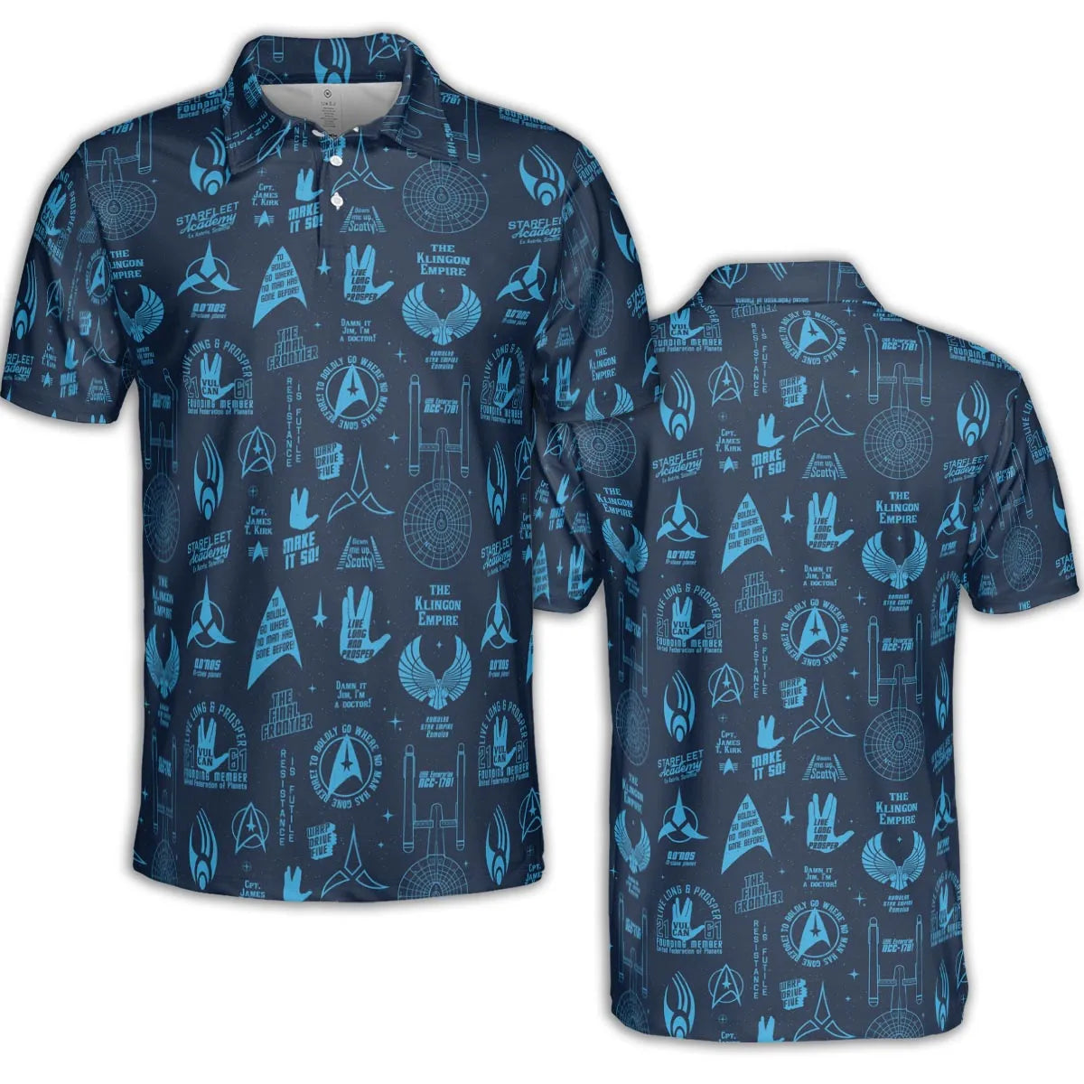 AOP Men/Women Polo Shirt - UQRH9YSD
