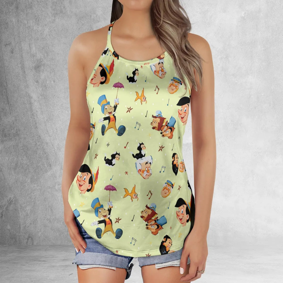 Criss Cross Tank Top - 2TTJKS9K