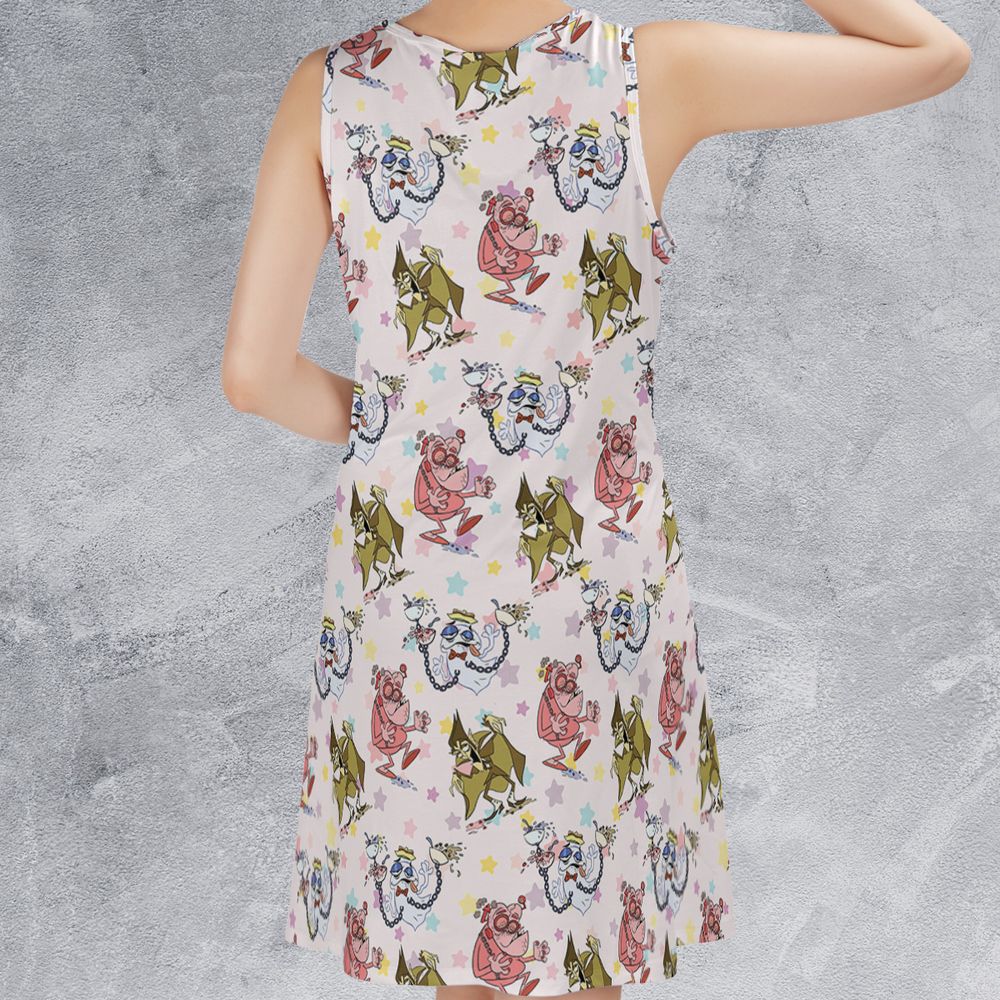 Sleeveless Dress - ZD41BU3J -  - 2