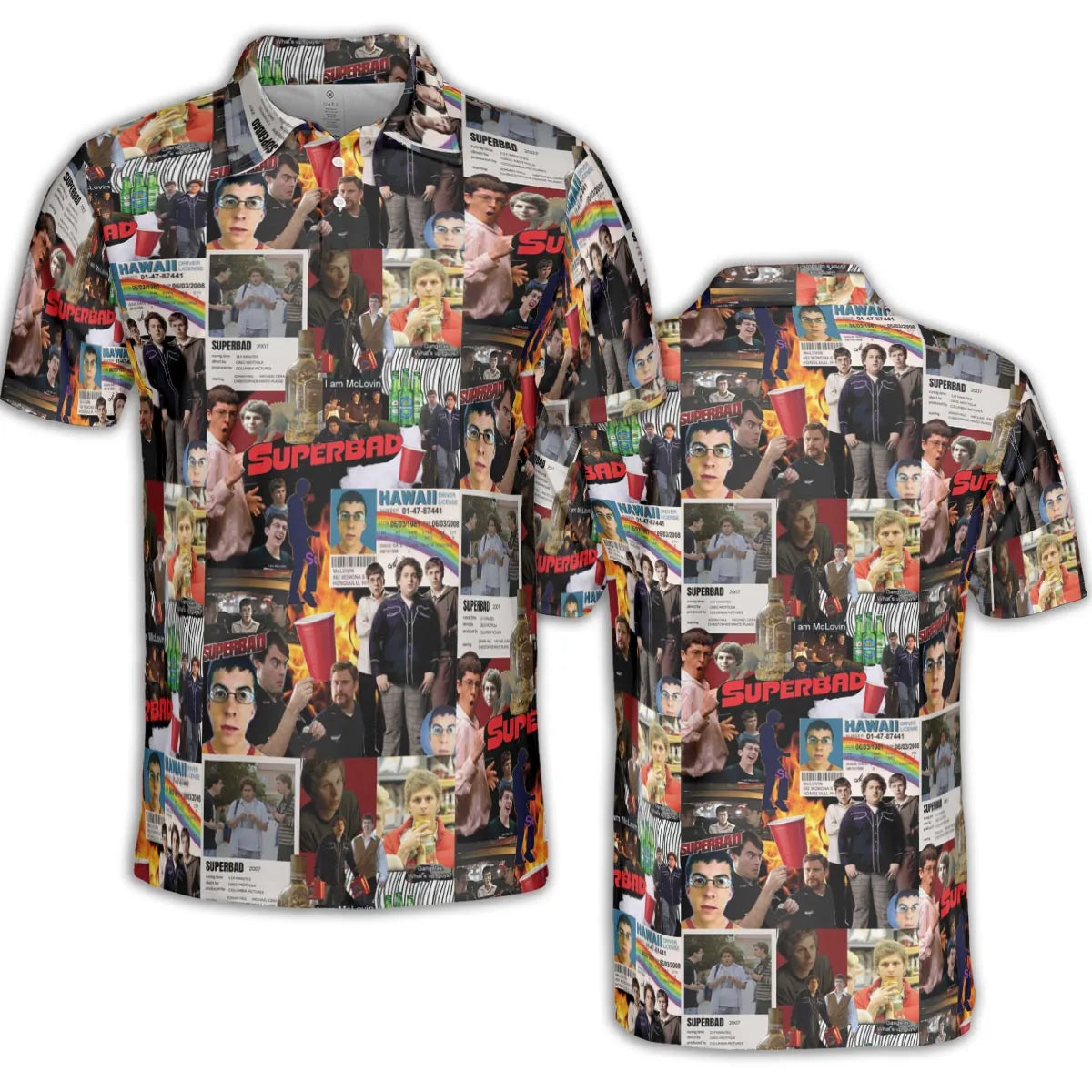 AOP Men/Women Polo Shirt - F4B3PA2D