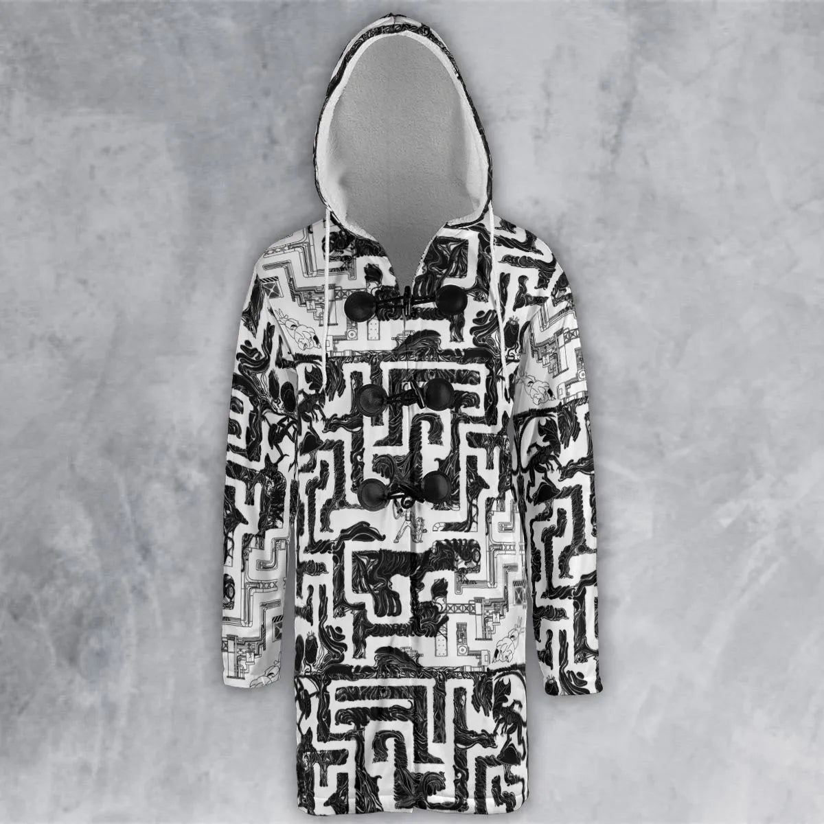 Hooded Cloak Coat - ABJ6XD9W