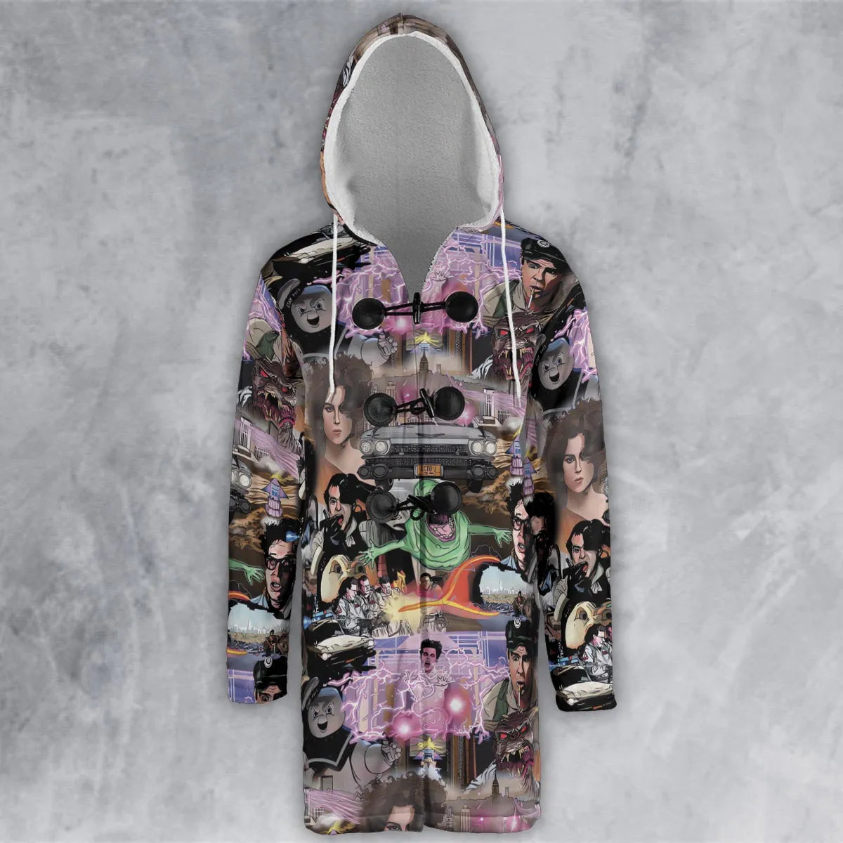 Hooded Cloak Coat - VCA244NC