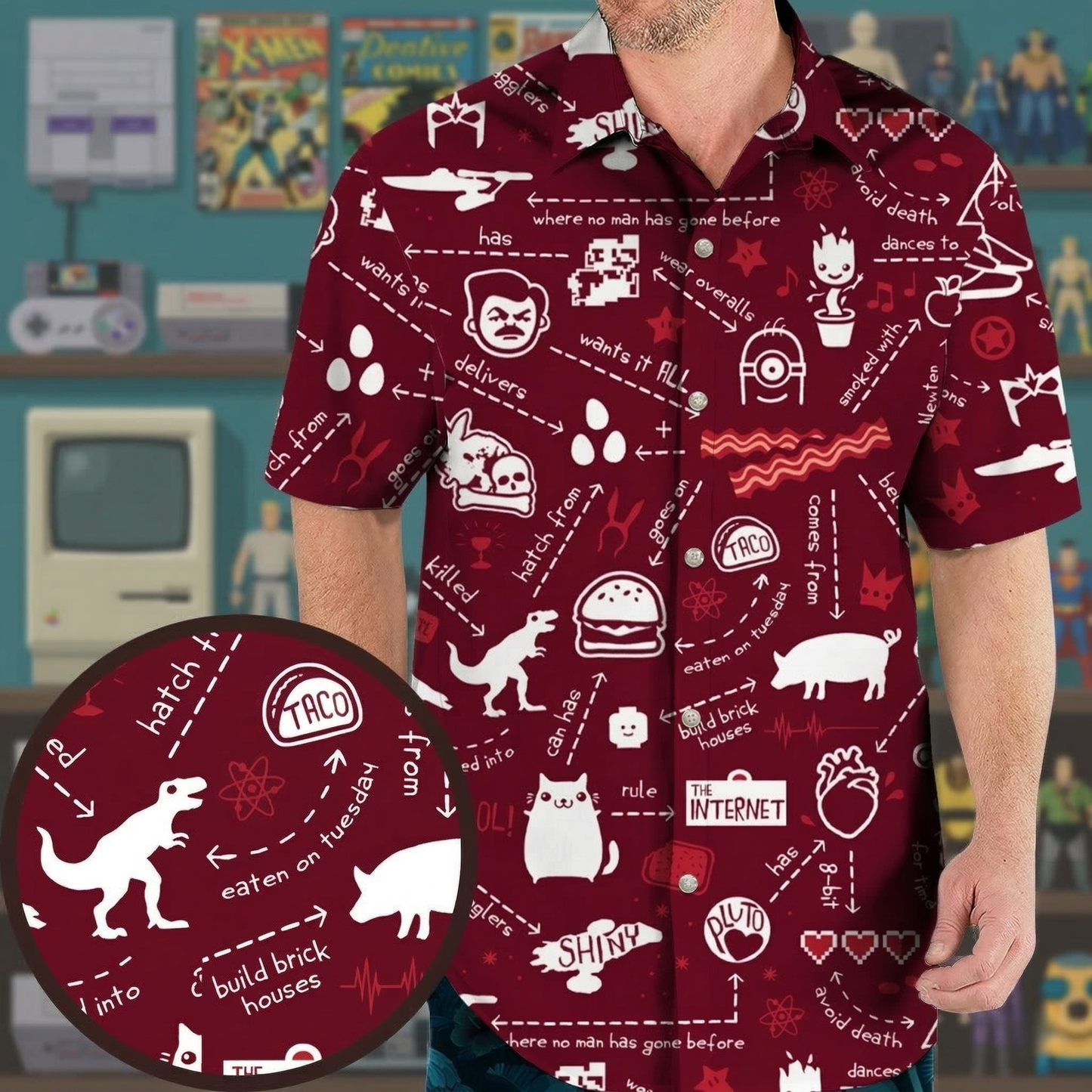 Hawaiian Shirt - 8ED6KQZE