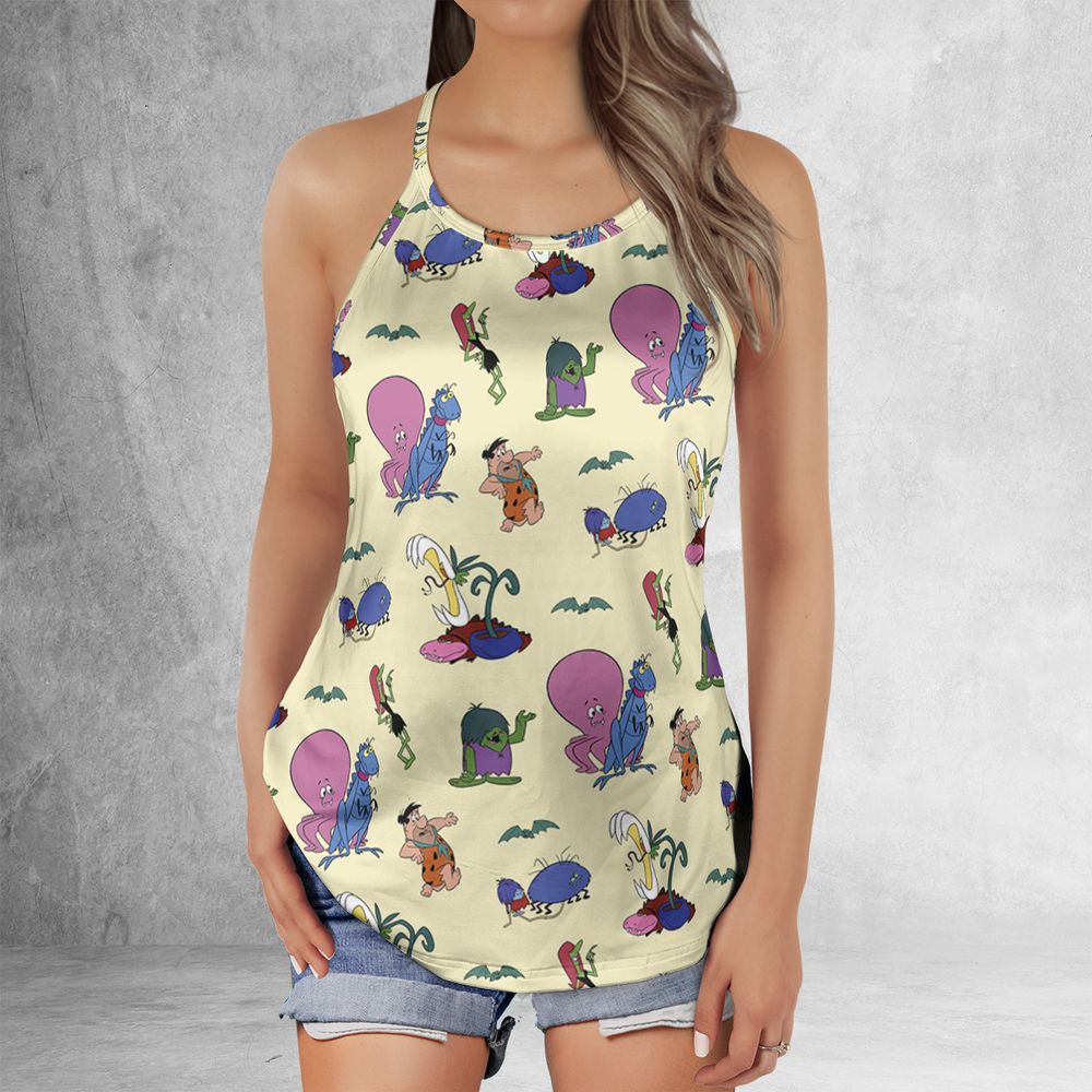 Criss Cross Tank Top - 6925UV6F -  - 2