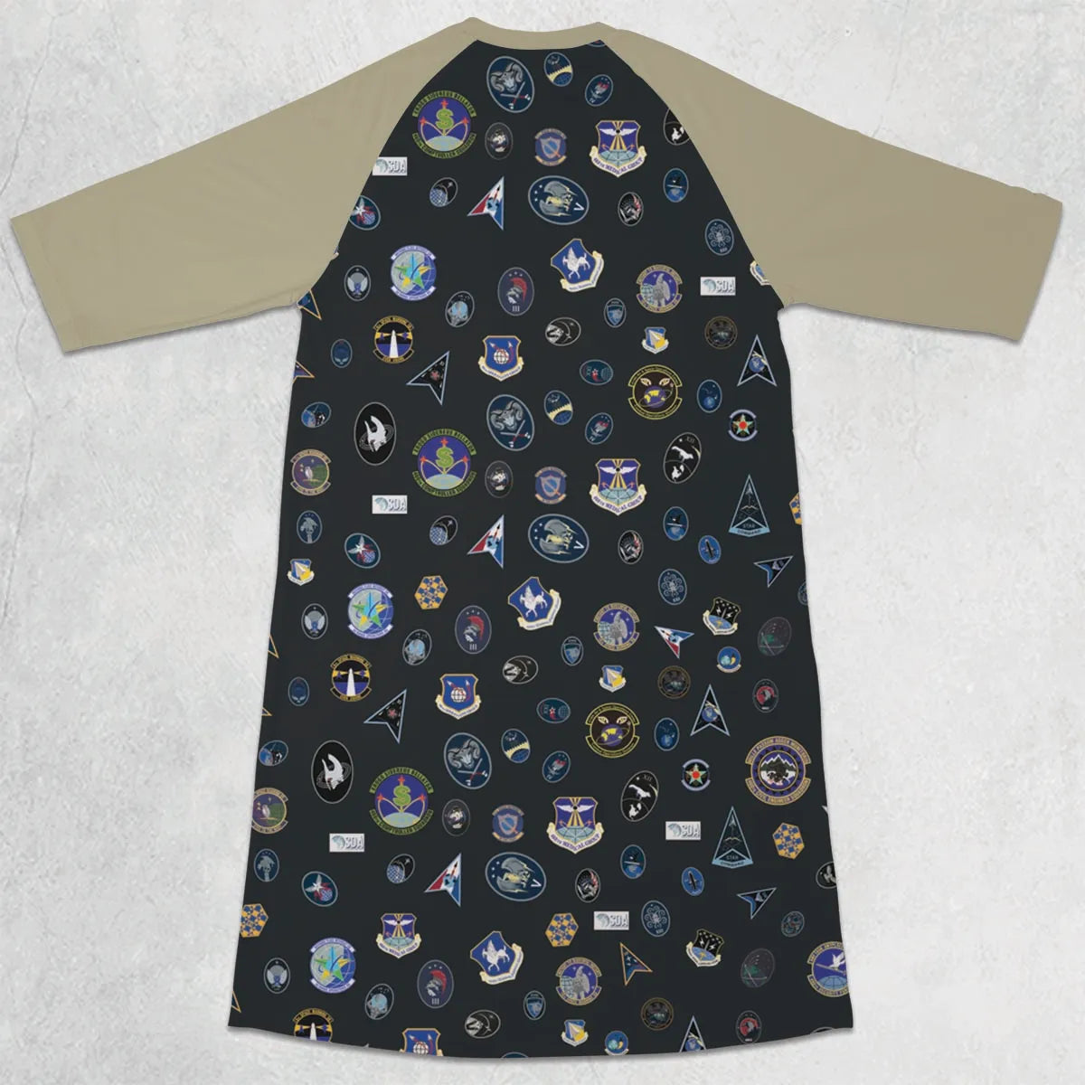 3/4 Sleeve Raglan Dress - JJF6ZLF4