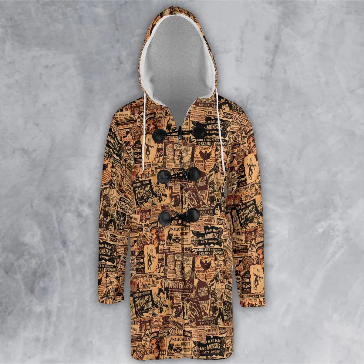 Hooded Cloak Coat - RJRK8ZER