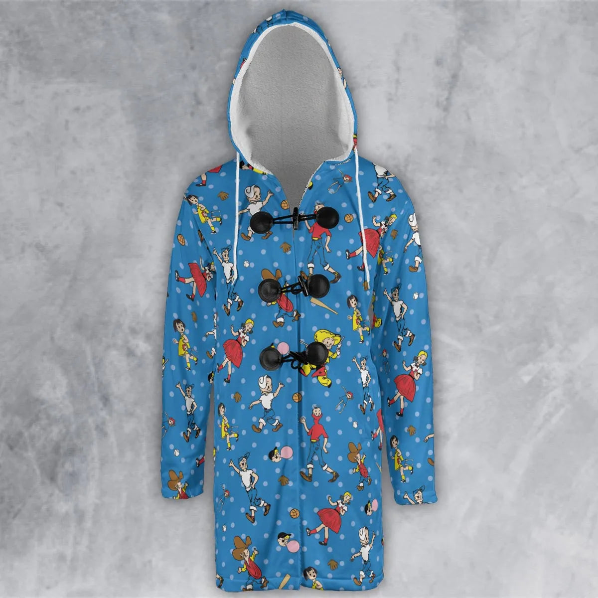 Hooded Cloak Coat - 4ZNJ65HD
