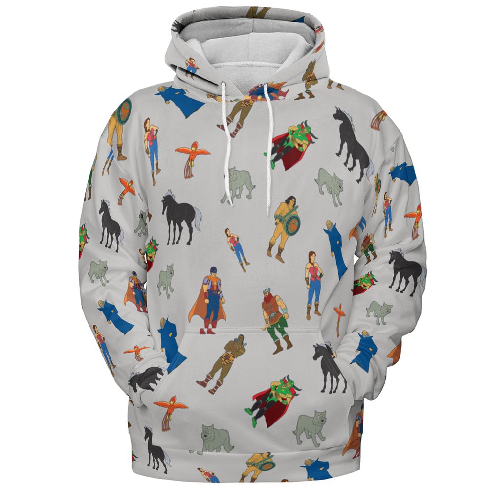 All-over Print Hoodie - VMNF4LW1 -  - 2