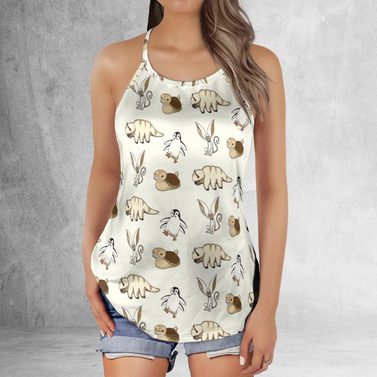 Criss Cross Tank Top - 5GCBXZAF