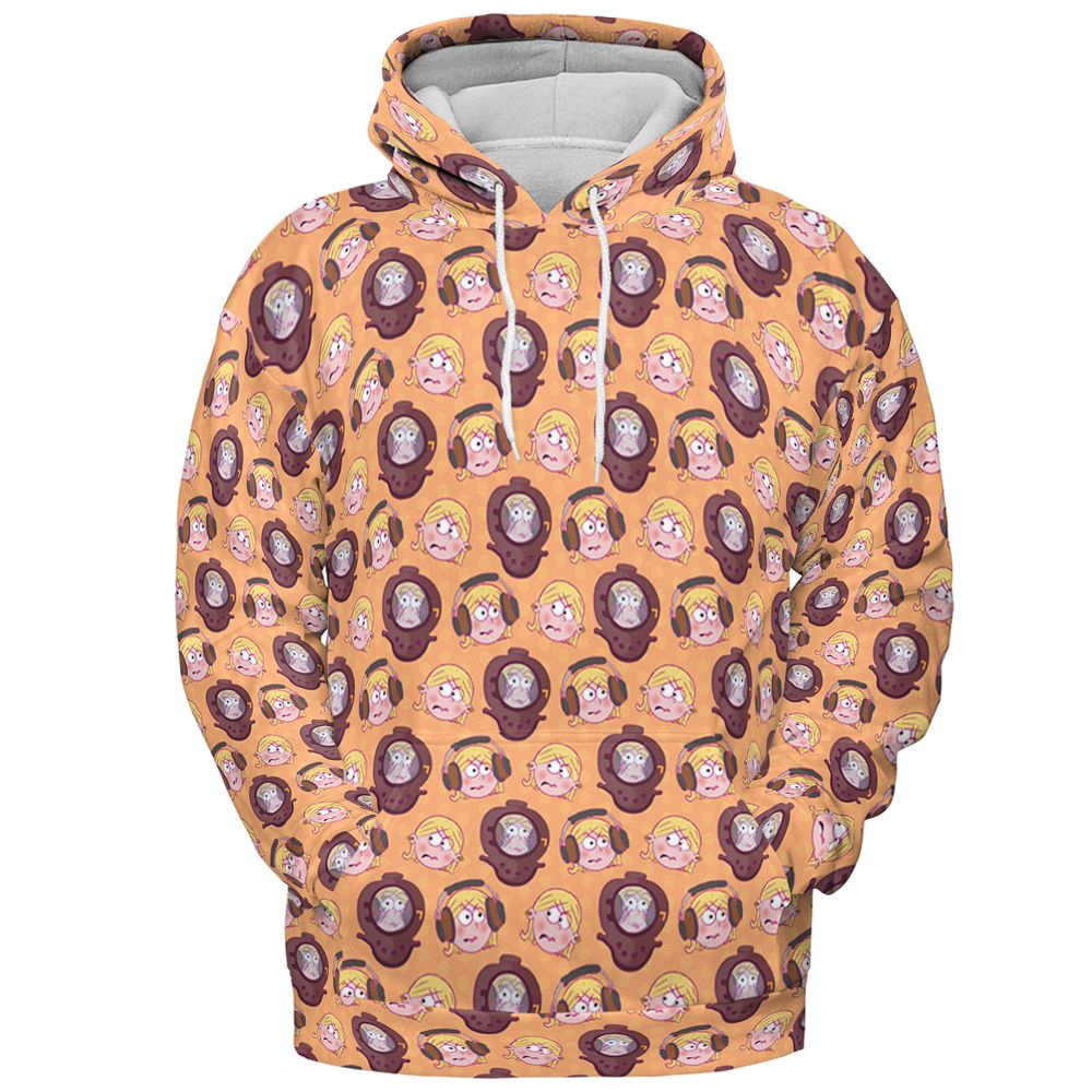 All-over Print Hoodie - Y7MSQCSC -  - 2