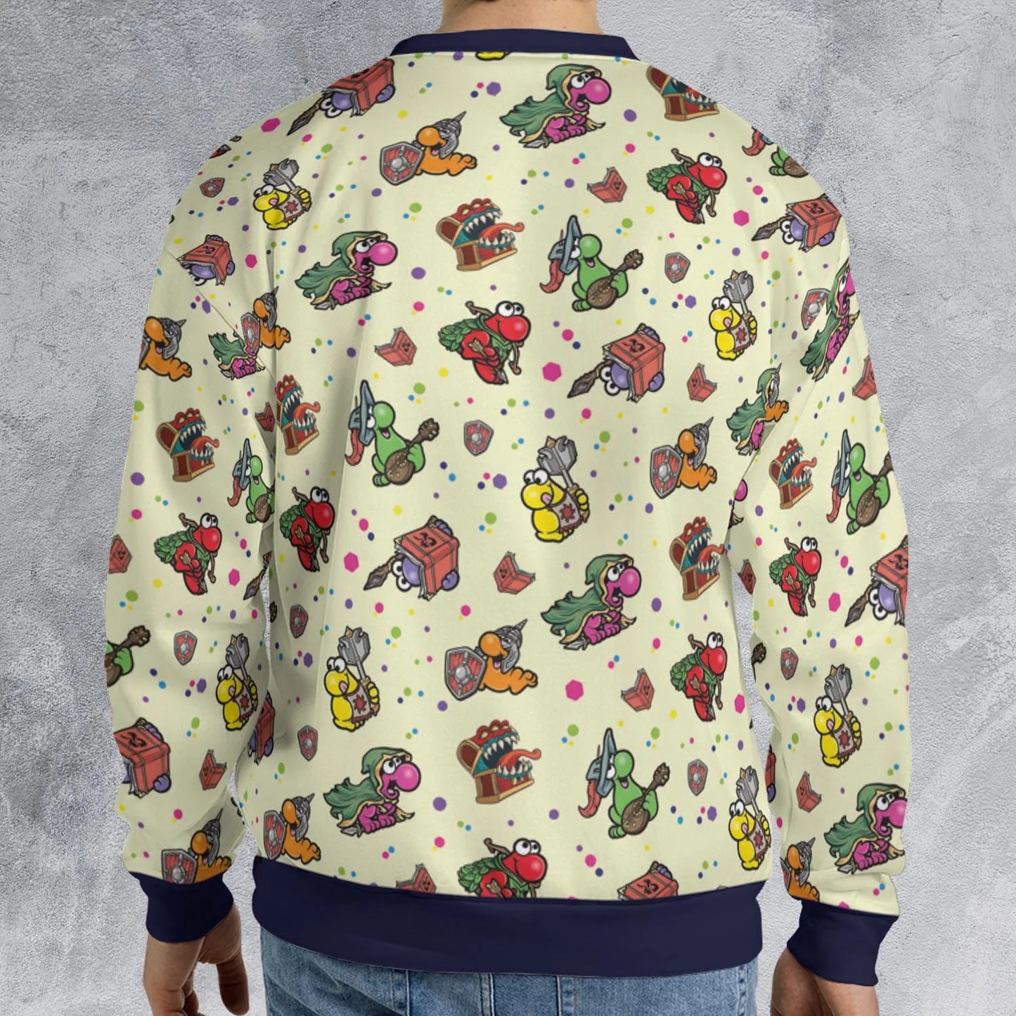 All-over Print Sweatshirt - R8BNSUNR