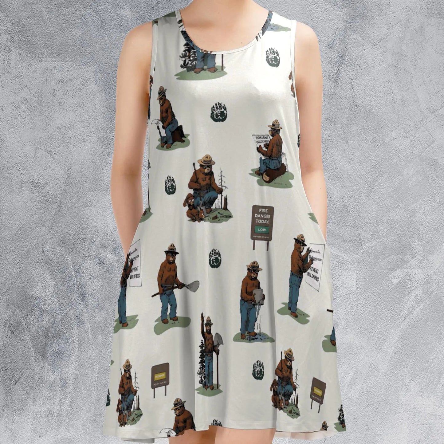 Sleeveless Dress - 4XXJGVHY