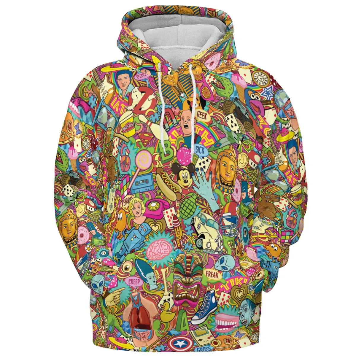 All-over Print Hoodie - AKRTM23K