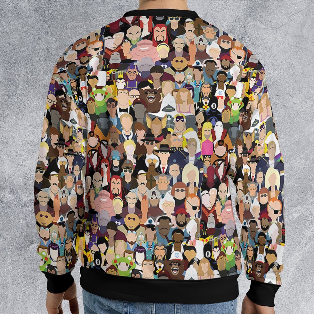 All-over Print Sweatshirt - 1XHVF8LG -  - 2