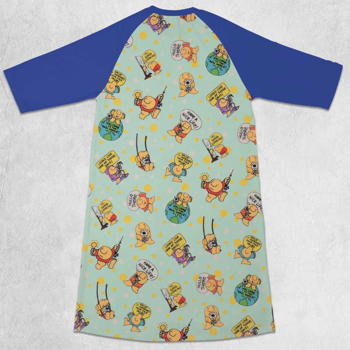 3/4 Sleeve Raglan Dress - 5SP3JN44